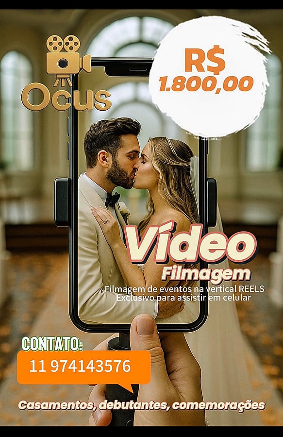 Filmagem Filmaker de eventos